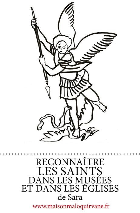 Dessin de L'archange Saint Michel